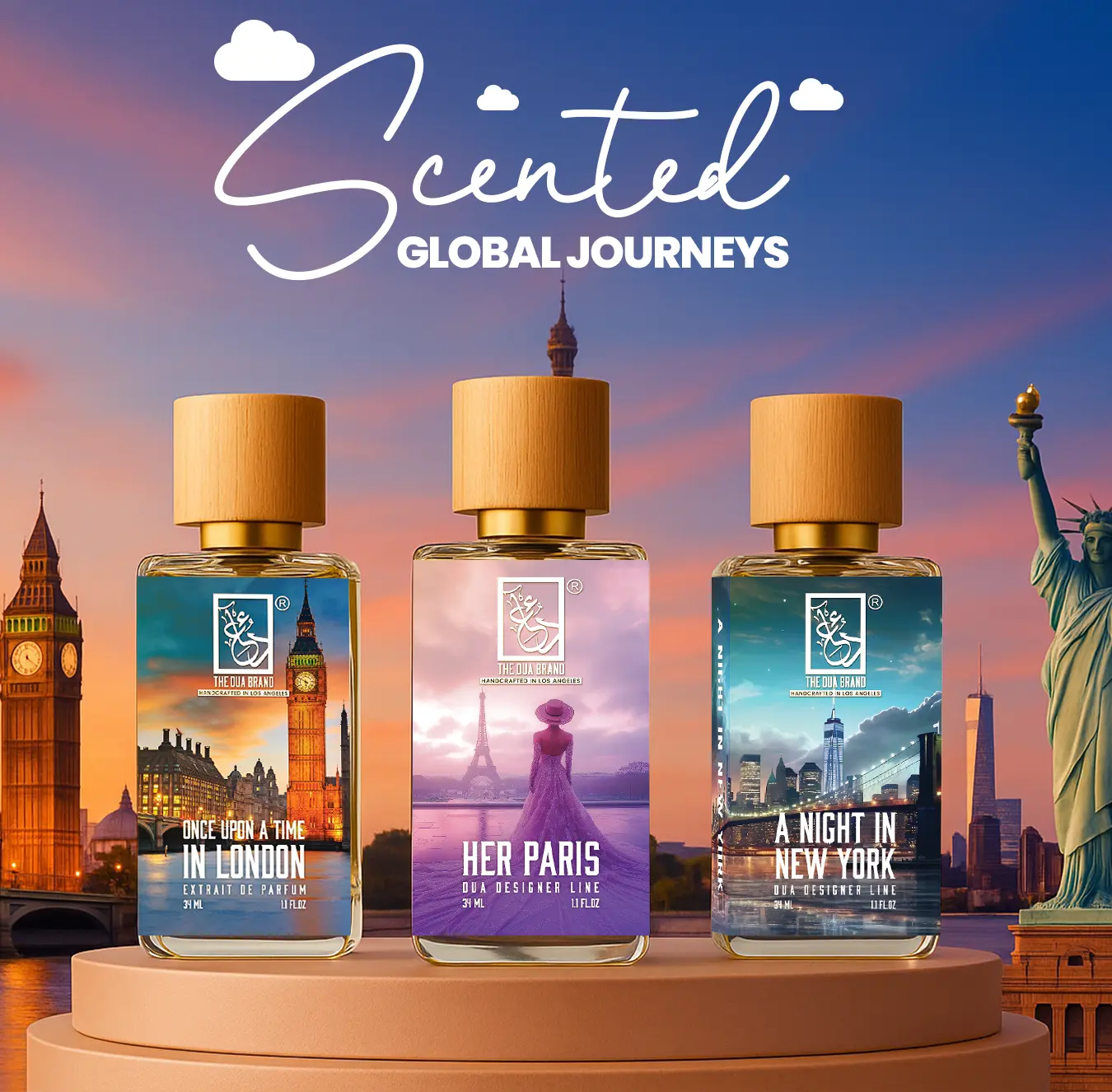 A Global Scent Journey: Perfumes Inspired by Cities and Countries