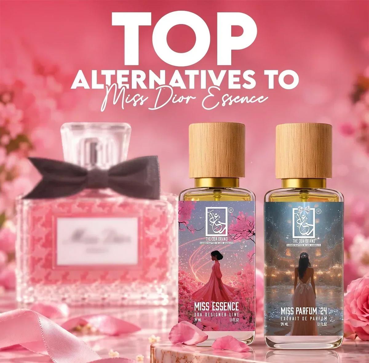 Best Alternatives to Miss Dior Essence - Smarter, Longer Lasting Fragrance Choices