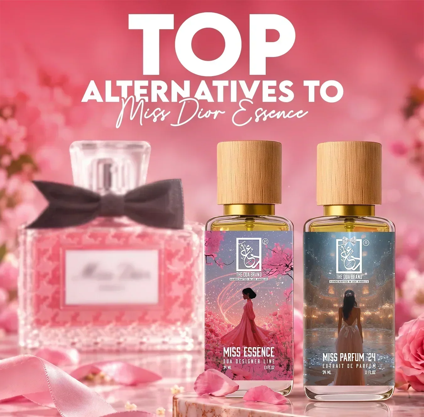Best Alternatives to Miss Dior Essence - Smarter, Longer Lasting Fragrance Choices