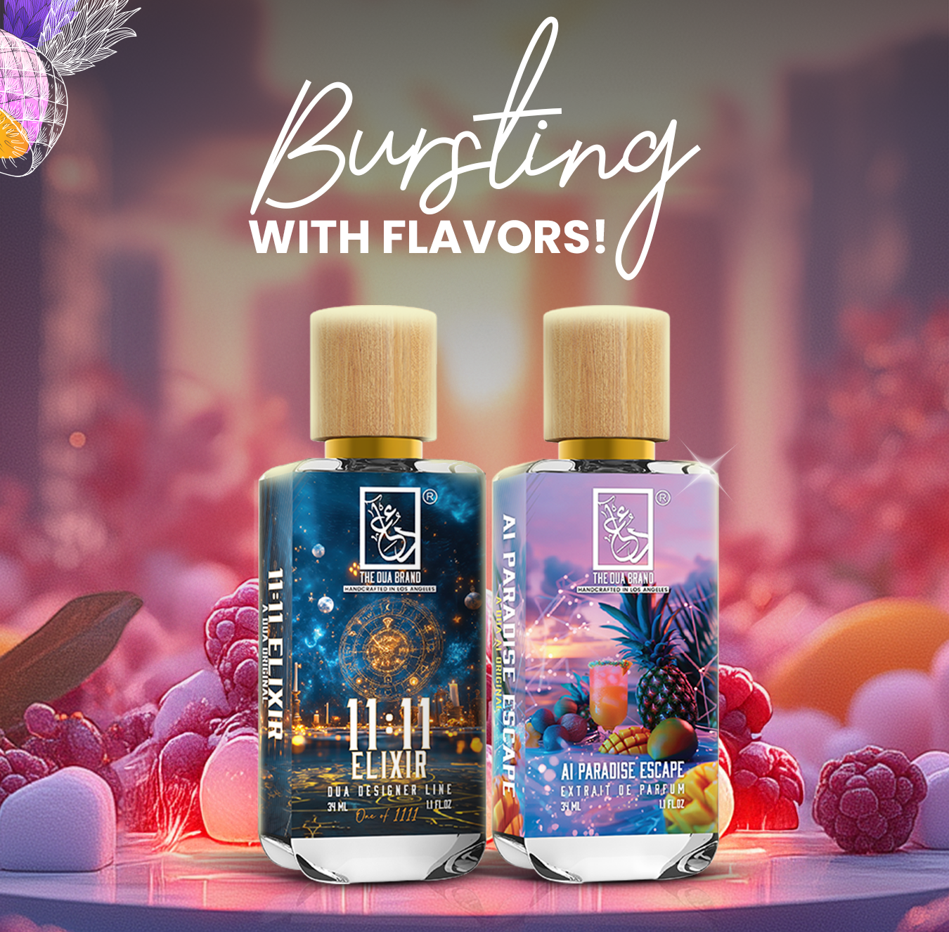 Best Fruity Perfumes for a Splash of Sweetness - DUA FRAGRANCES