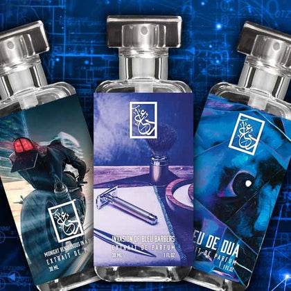 Dua Fragrance Curated Set: Village of Karoatlak sold & Poseidon's Blue Havana Cologne