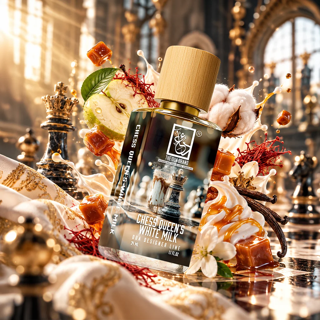 Tilted Chess Queen's White Milk