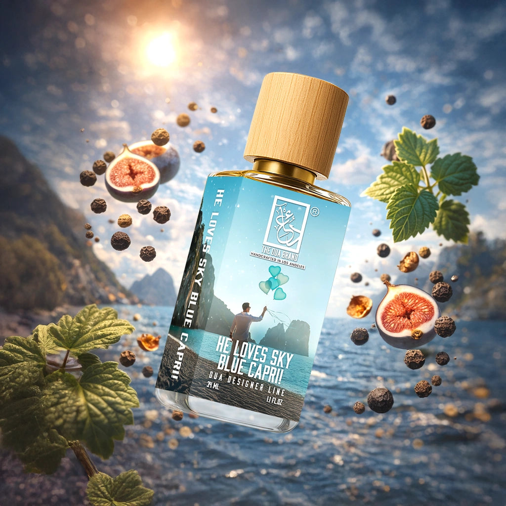 He Loves Sky Blue Capri!