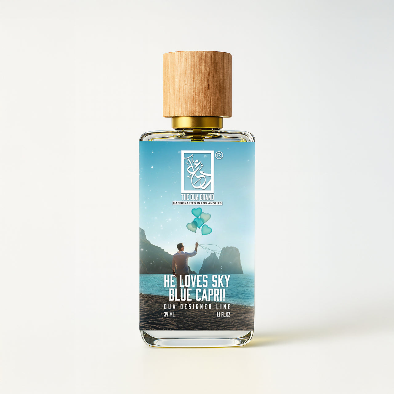 He Loves Sky Blue Capri!