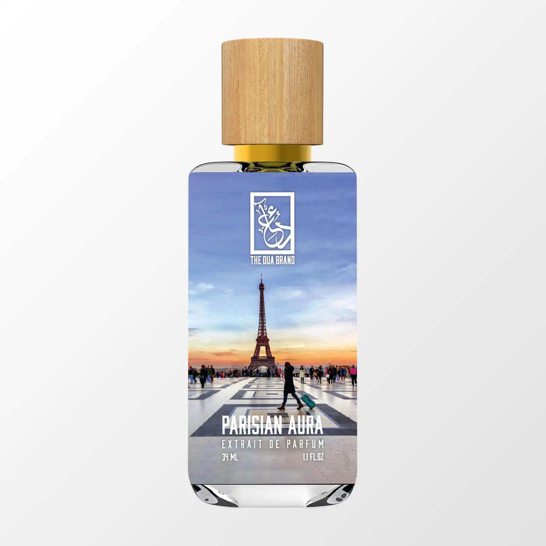 Parisian Aura - Dua Fragrances - Inspired by Gris Charnel Extrait BDK Parfums - Unisex Perfume - 34ml/1.1 fl oz - Extrait de Parfum