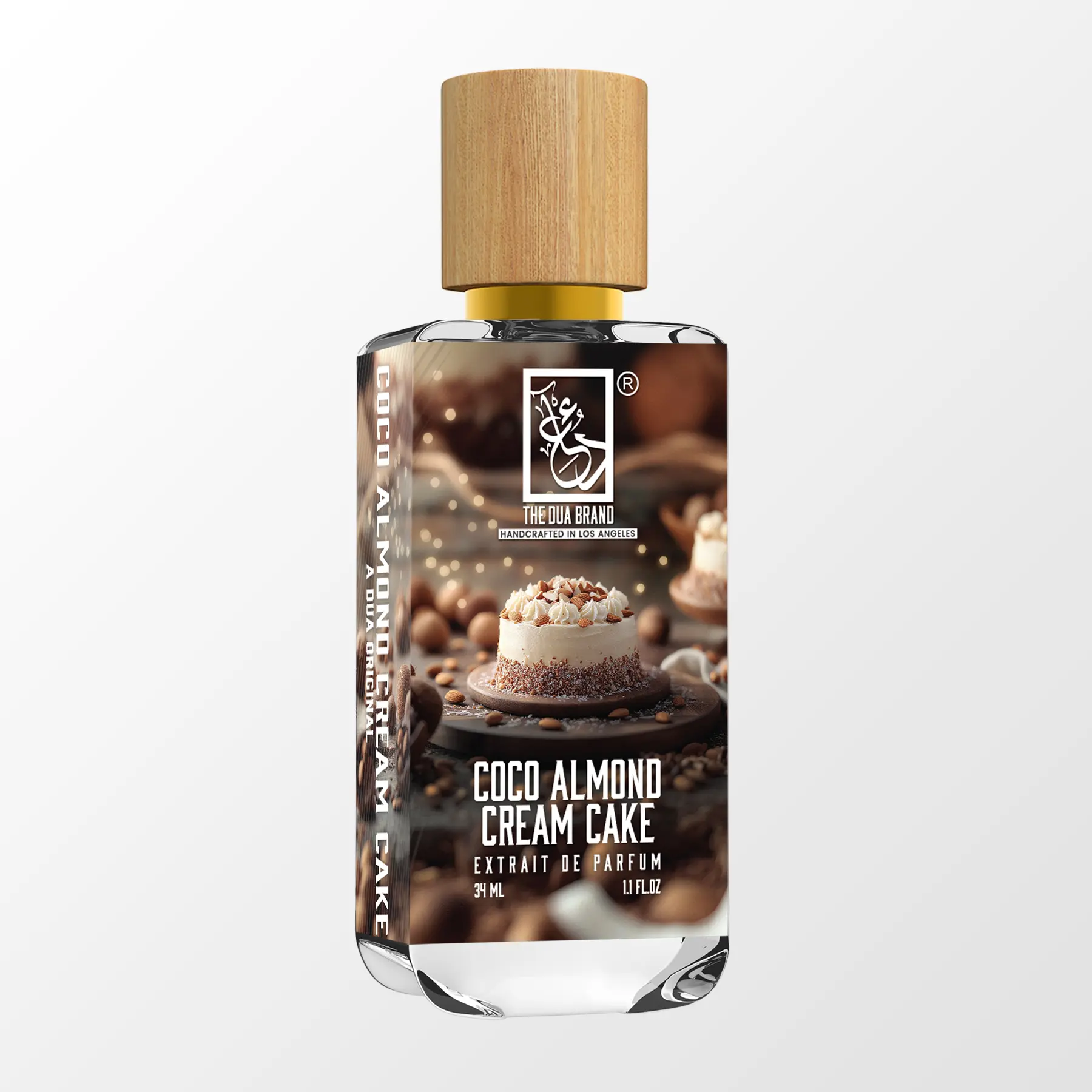 Tilted Coco Almond Cream Cake