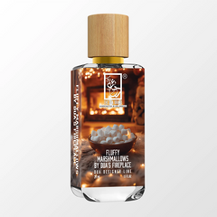 Tilted Fluffy Marshmallows By Dua  Fireplace