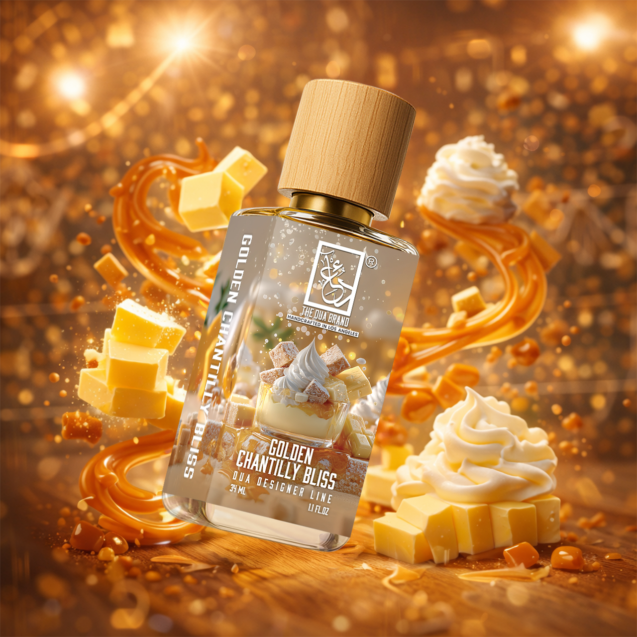 Golden Chantilly Bliss