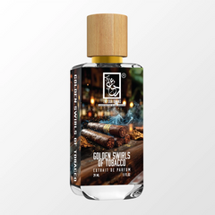 Tilted Golden Swirls Of Tobacco