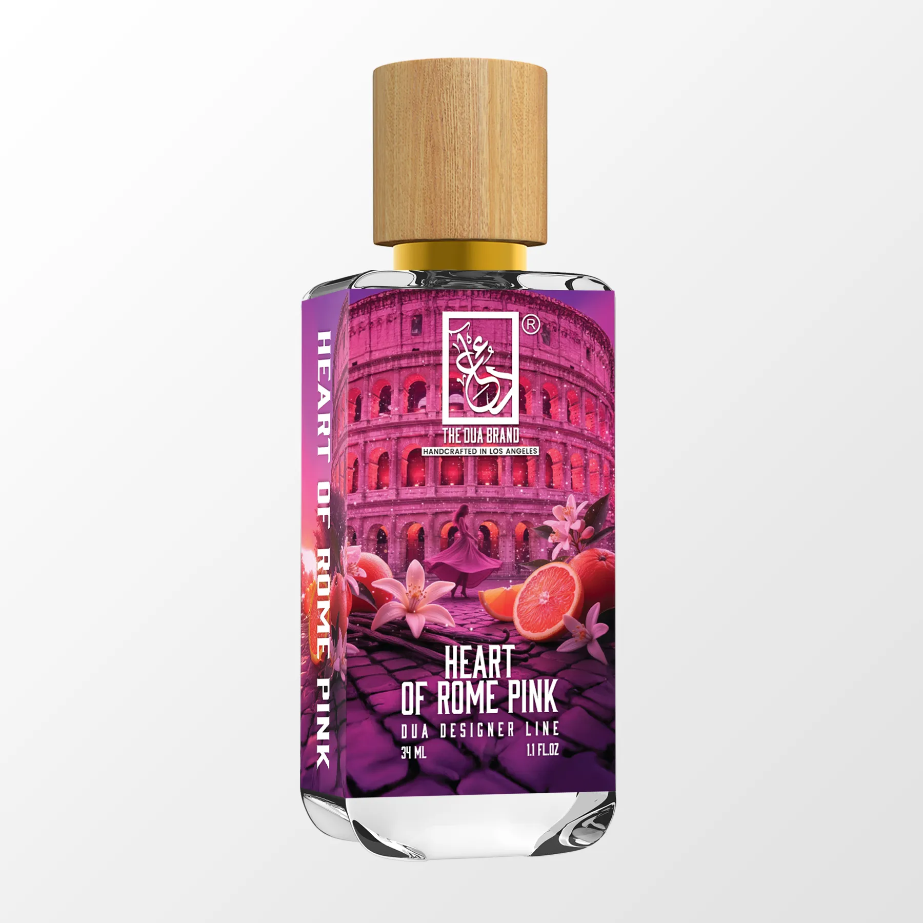 Tilted Heart Of Rome Pink