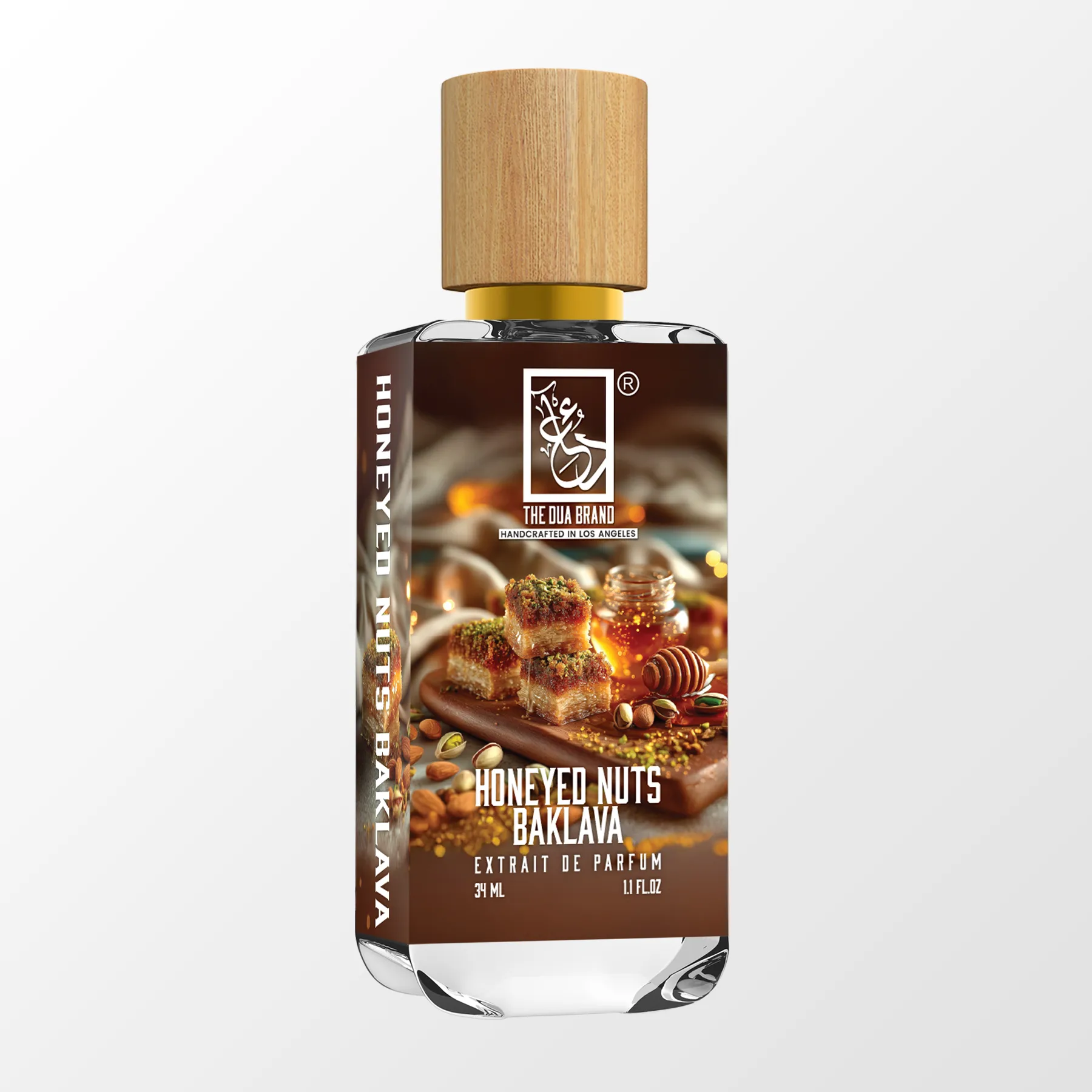 Tilted Honeyed Nuts Baklava