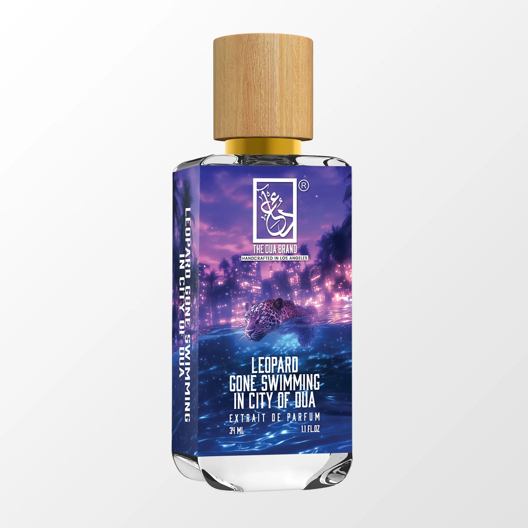 Leopard Gone Swimming in City Of Dua