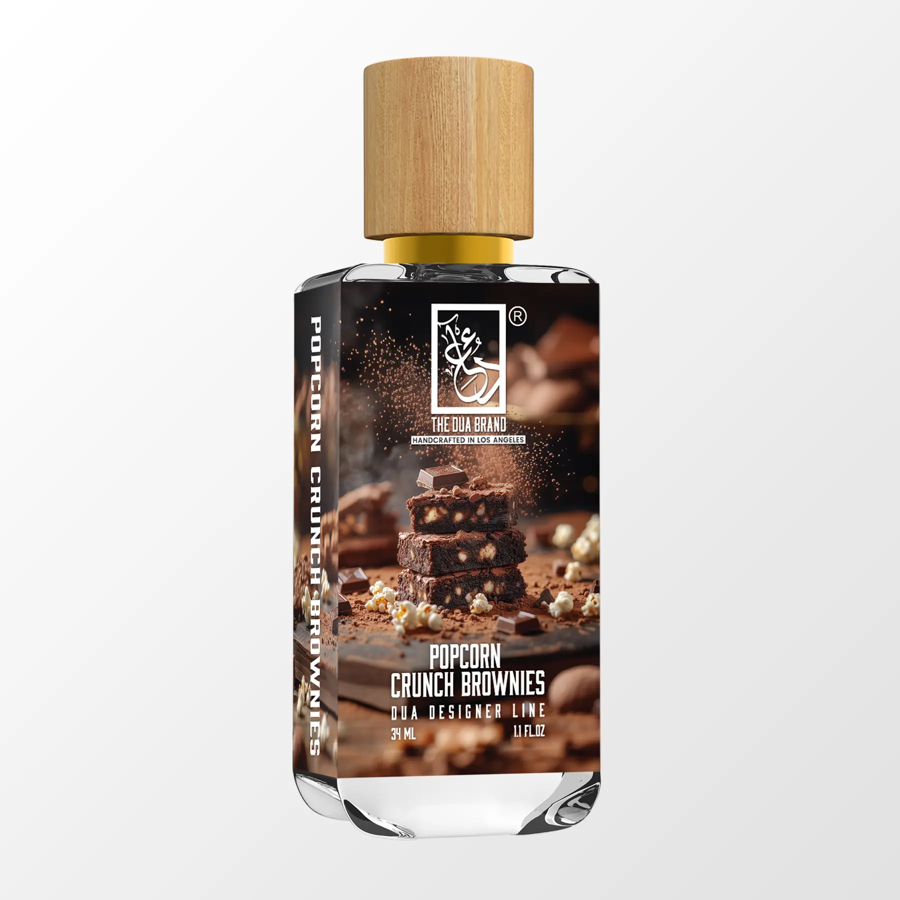 Popcorn Crunch Brownies