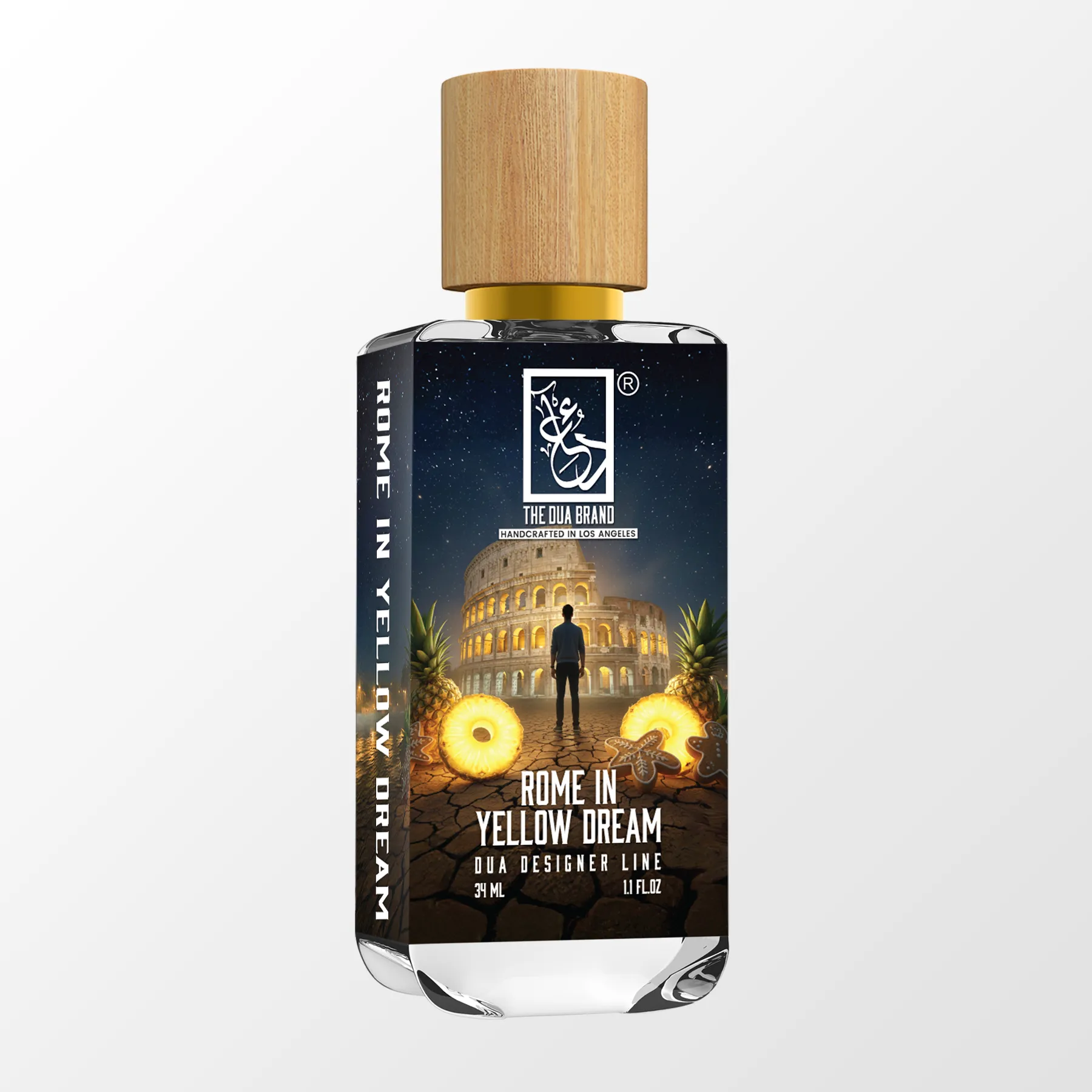 Tilted Rome In Yellow Dream