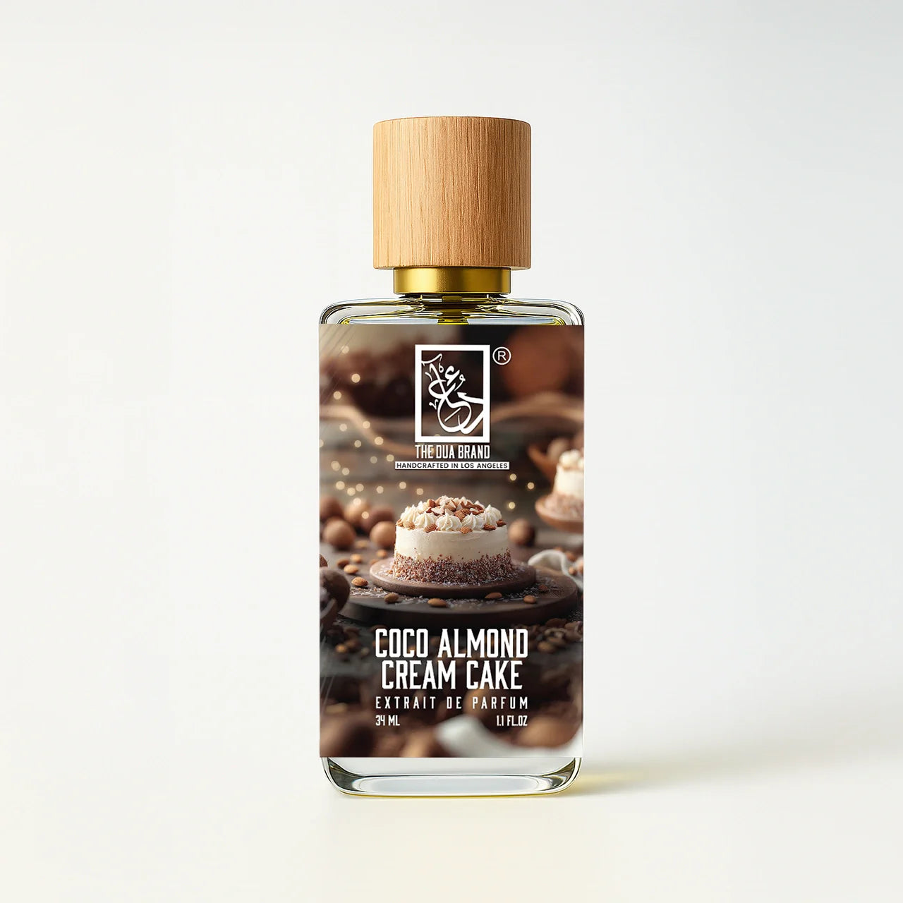 front Coco Almond Cream Cake