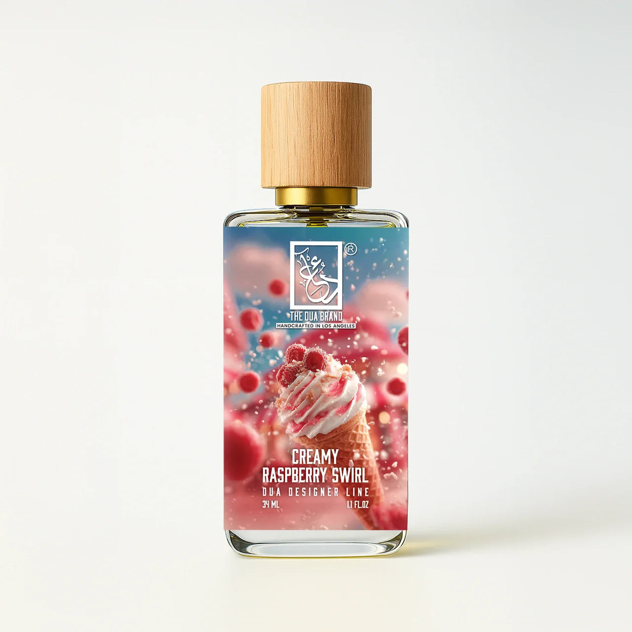 front Creamy Raspberry Swirl