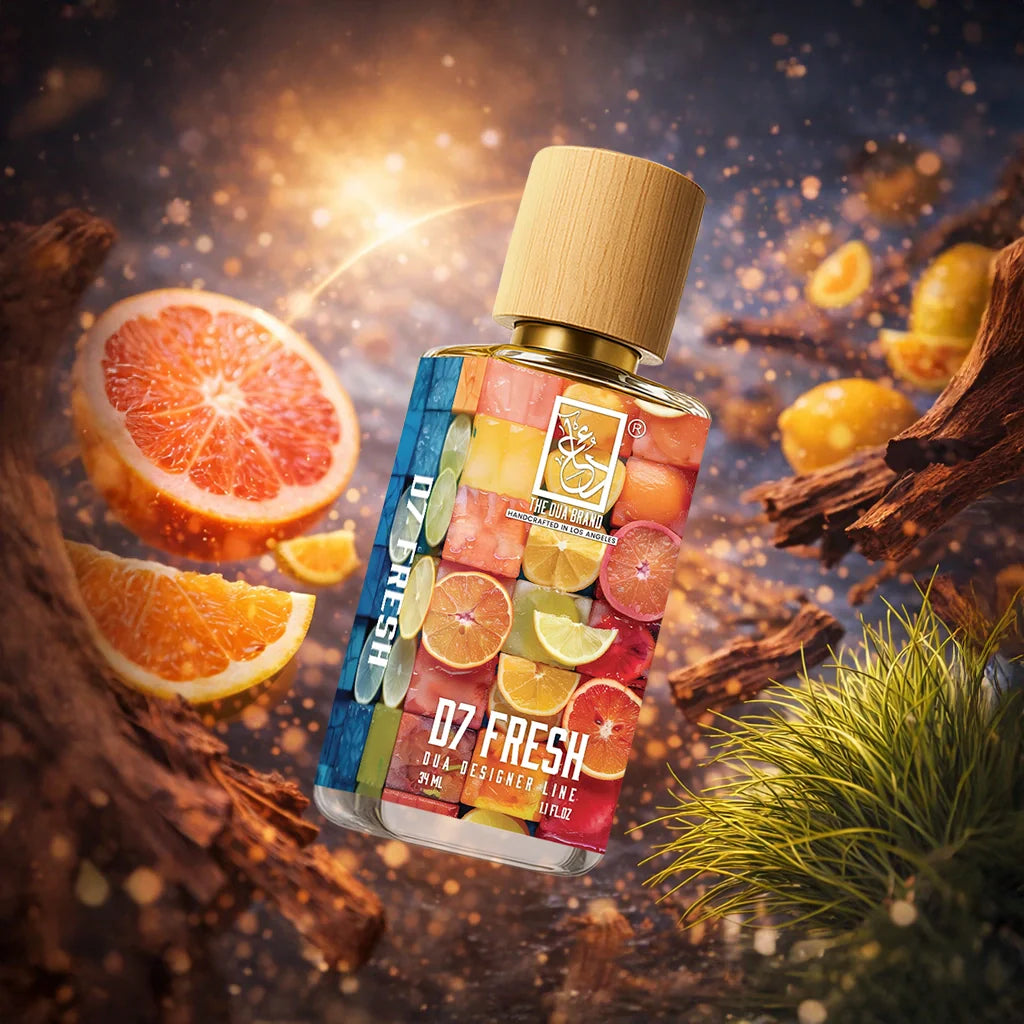 『Oranges Extrêmes 香水』　　　新品未開封 D7 Fresh - Ysl M7 Fresh Dupe Perfume - DUA FRAGRANCES - 34ML EAU