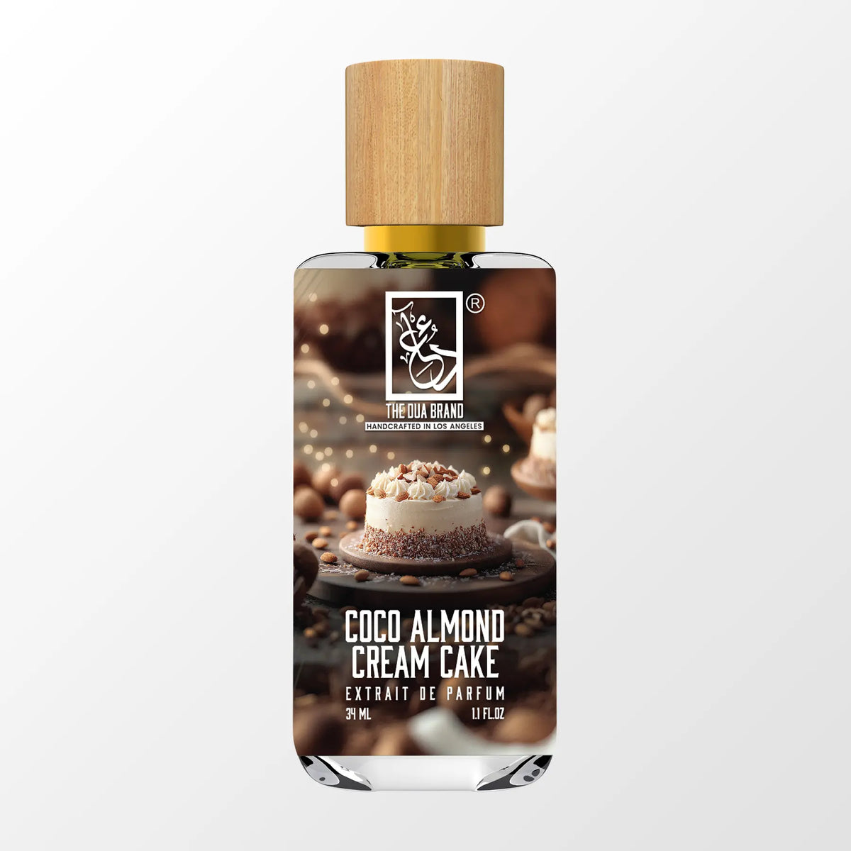 front Coco Almond Cream Cake