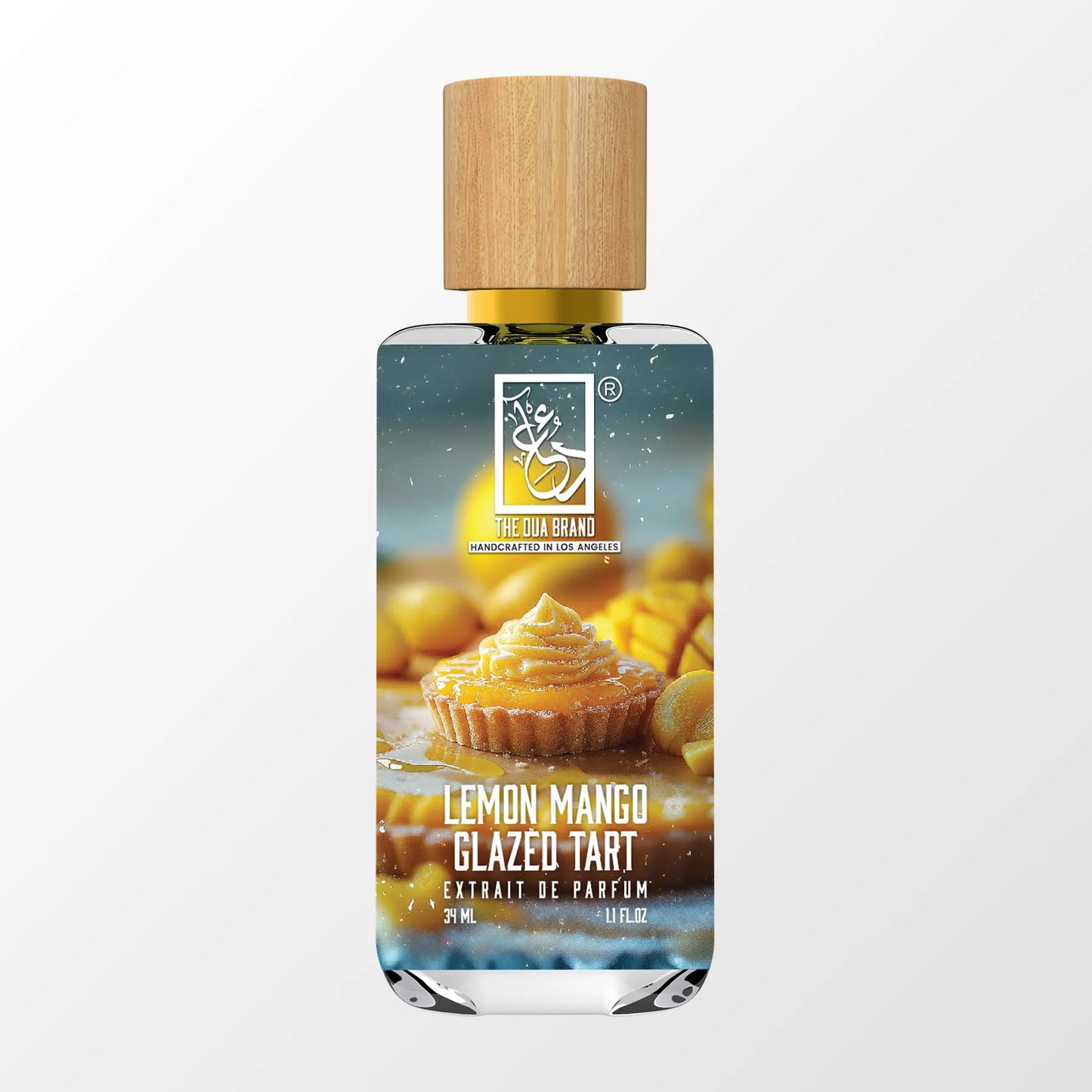 Lemon Mango Glazed Tart
