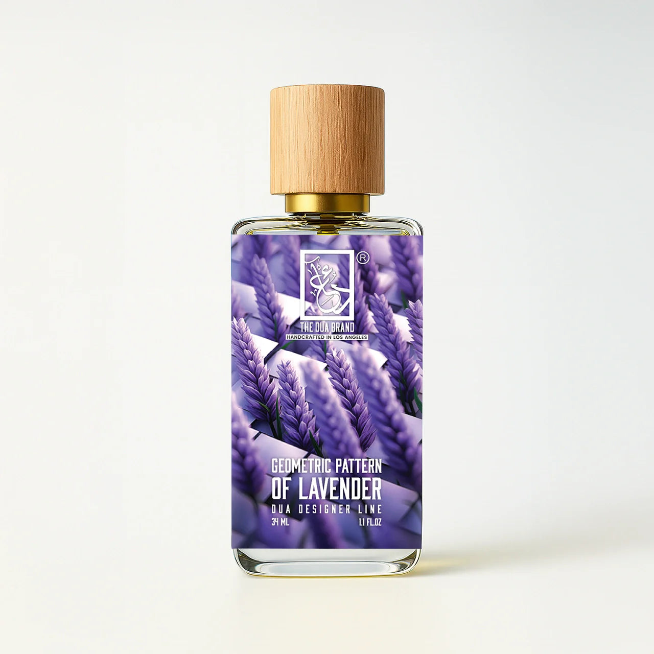 Geometric Pattern Of Lavender