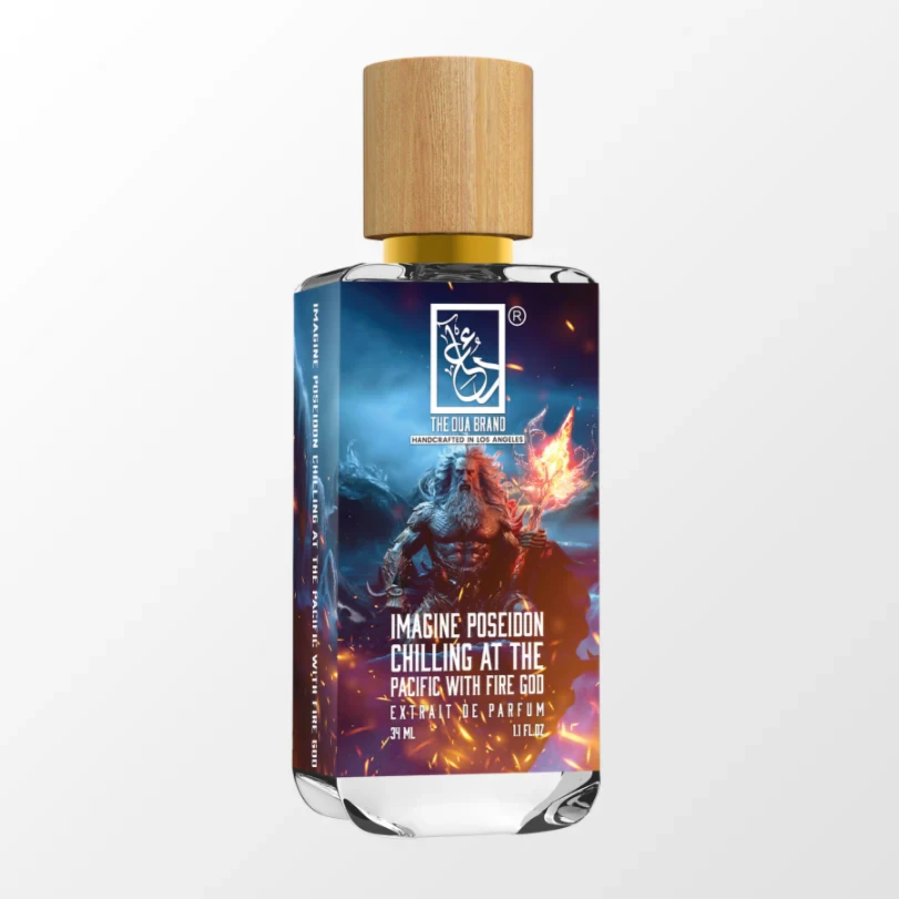 Imagine Poseidon Chilling At The Pacific With Fire God