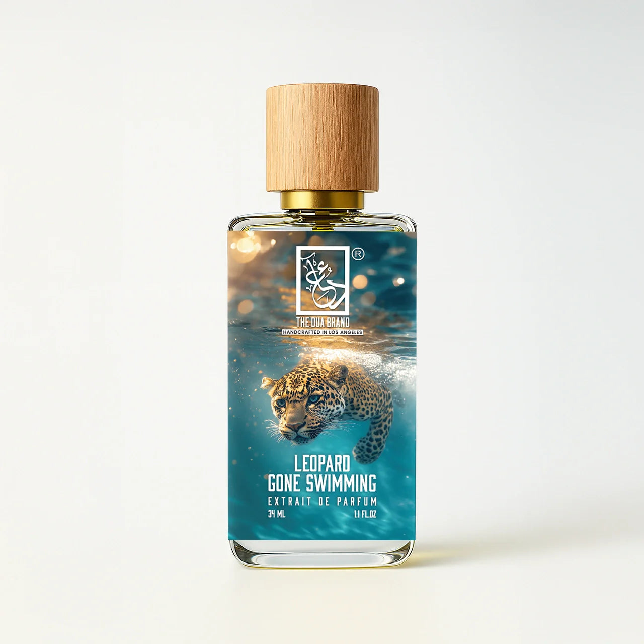 Leopard Gone Swimming