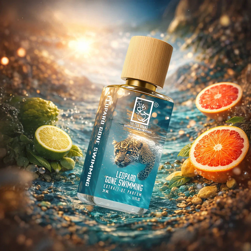 Leopard Gone Swimming