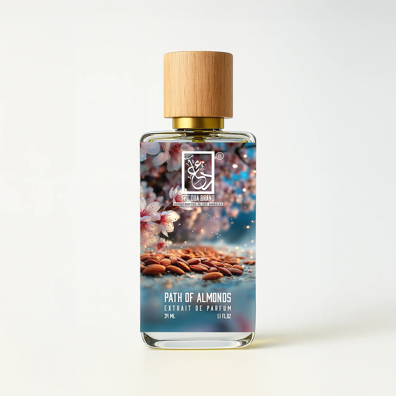 front Path Of Almonds