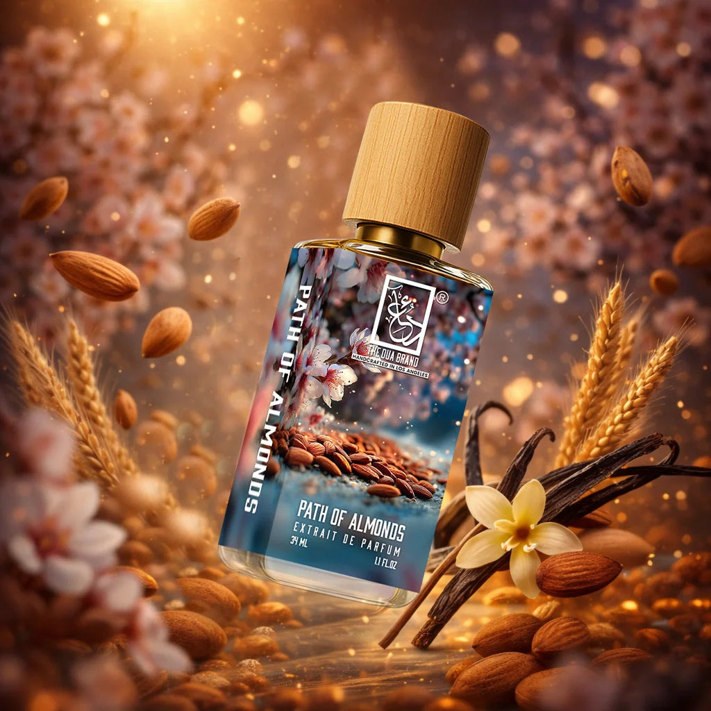 Tilted Path Of Almonds