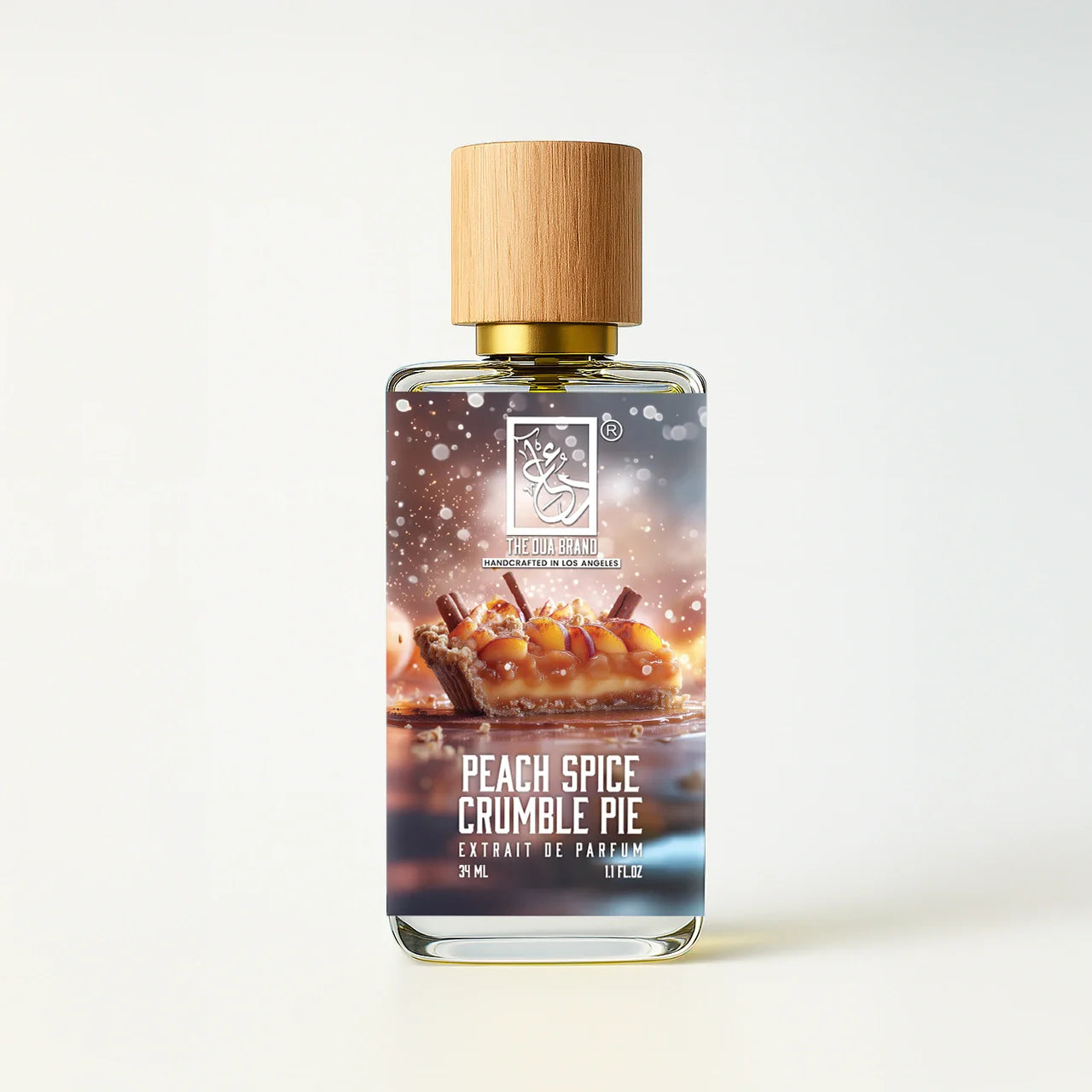 Peach Spice Crumble Pie