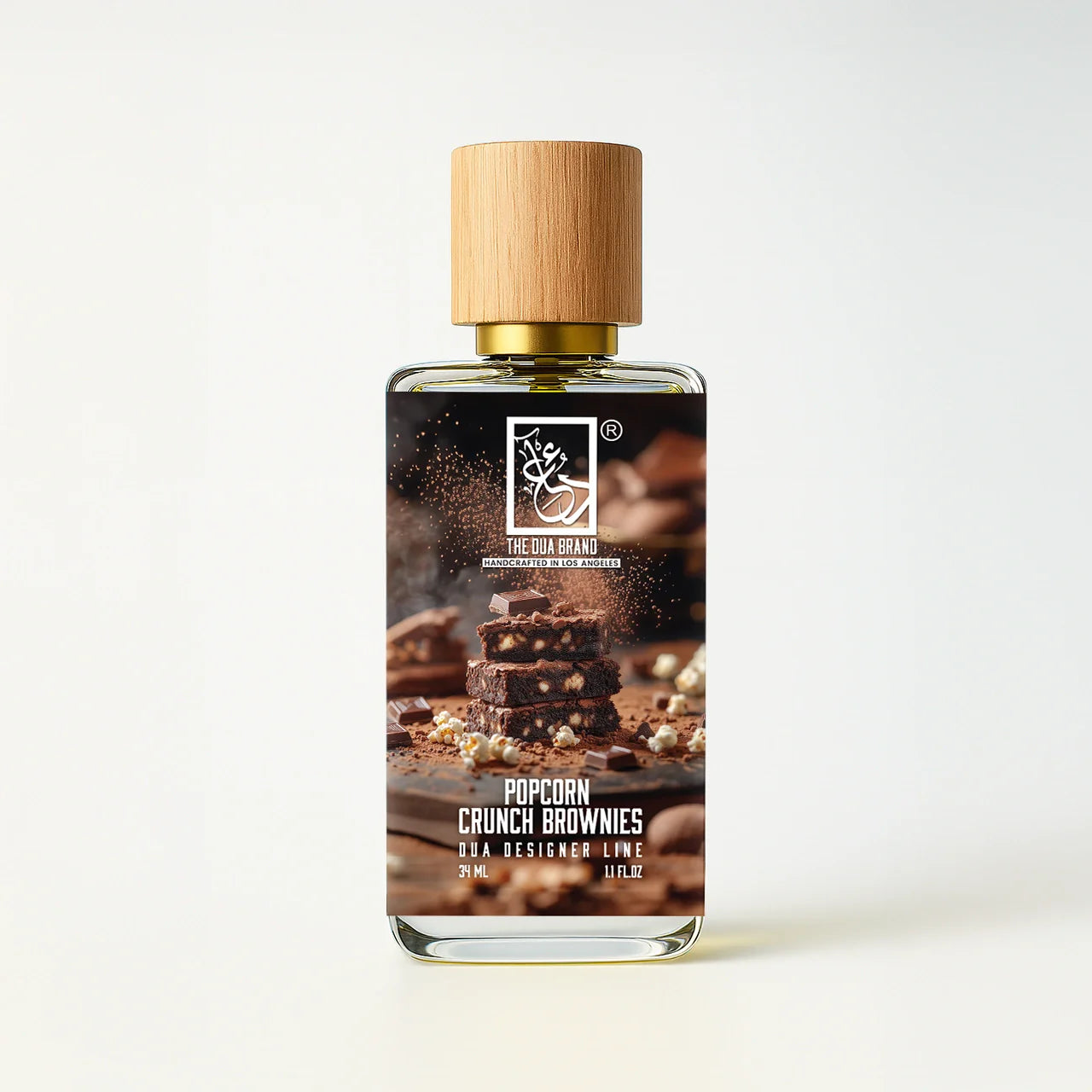 Popcorn Crunch Brownies