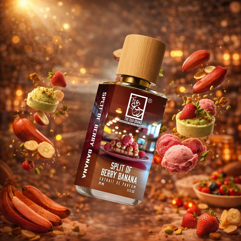 Split Of Berry Banana