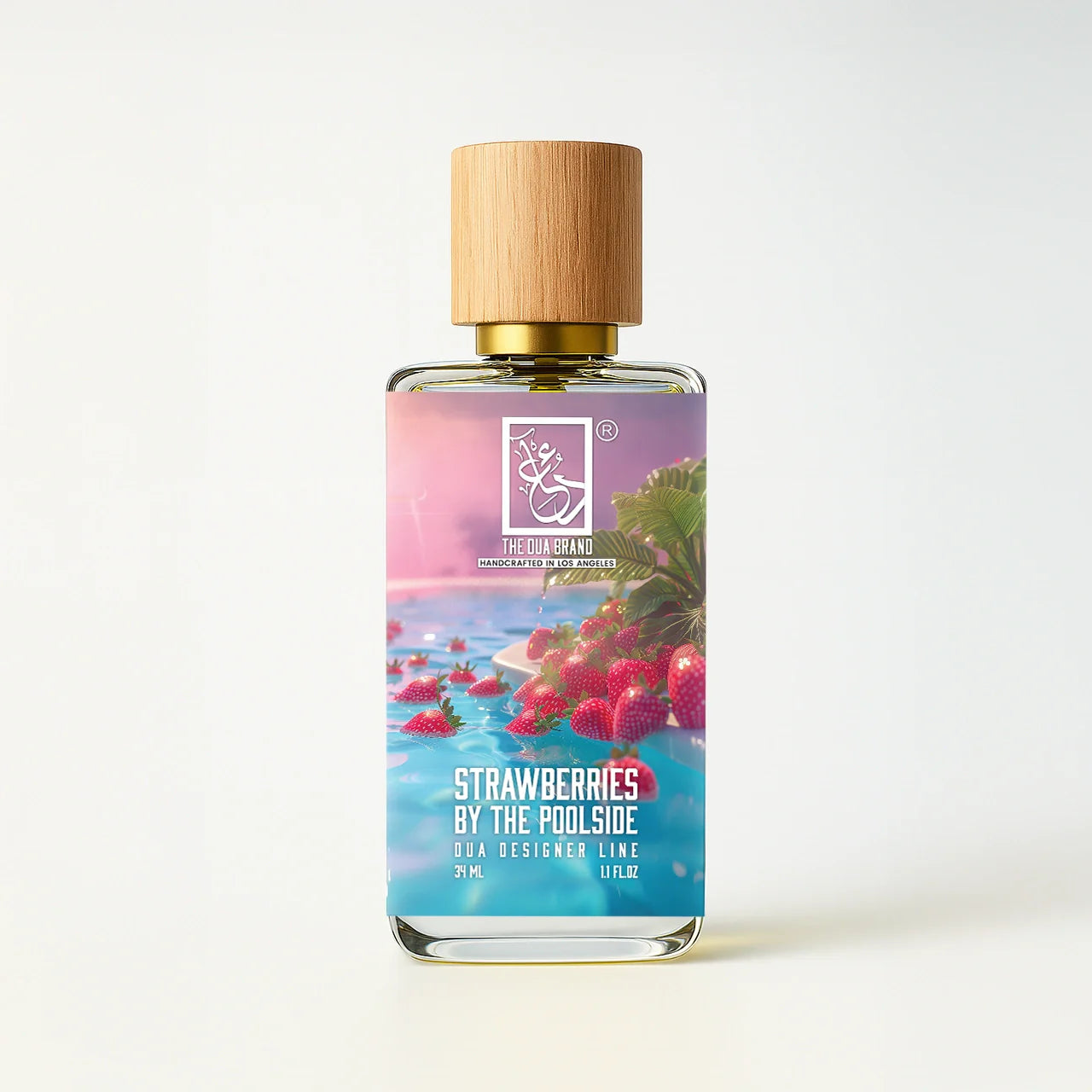 Strawberries By The Poolside