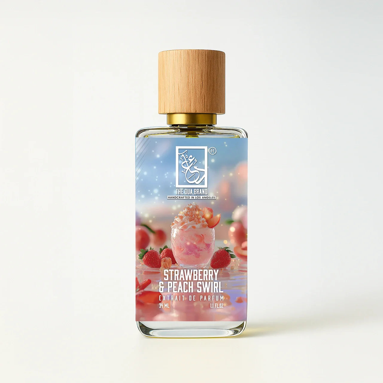 Strawberry & Peach Swirl