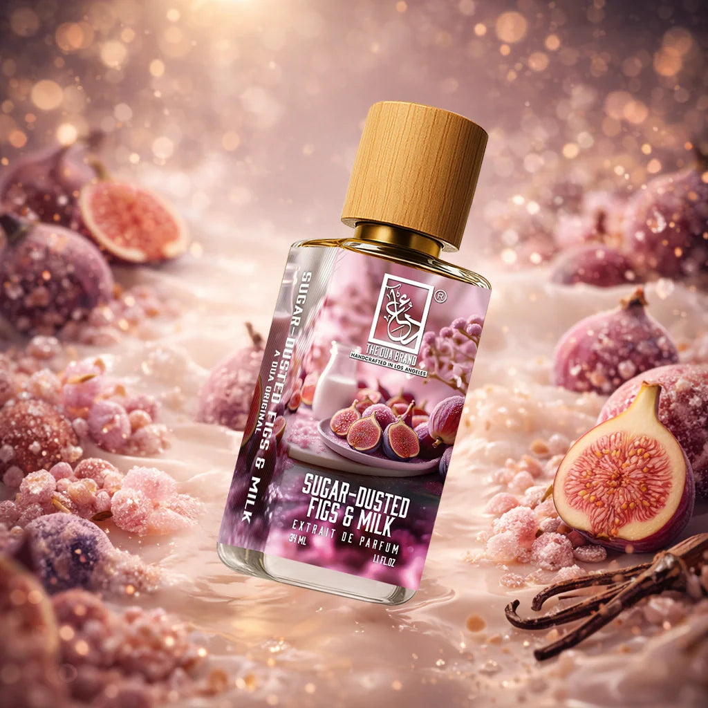 Sugar-Dusted Figs & Milk