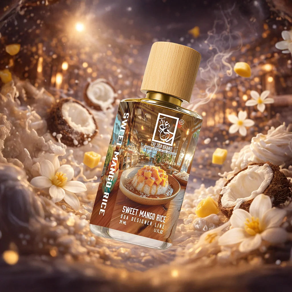 Tilted Sweet Mango Rice