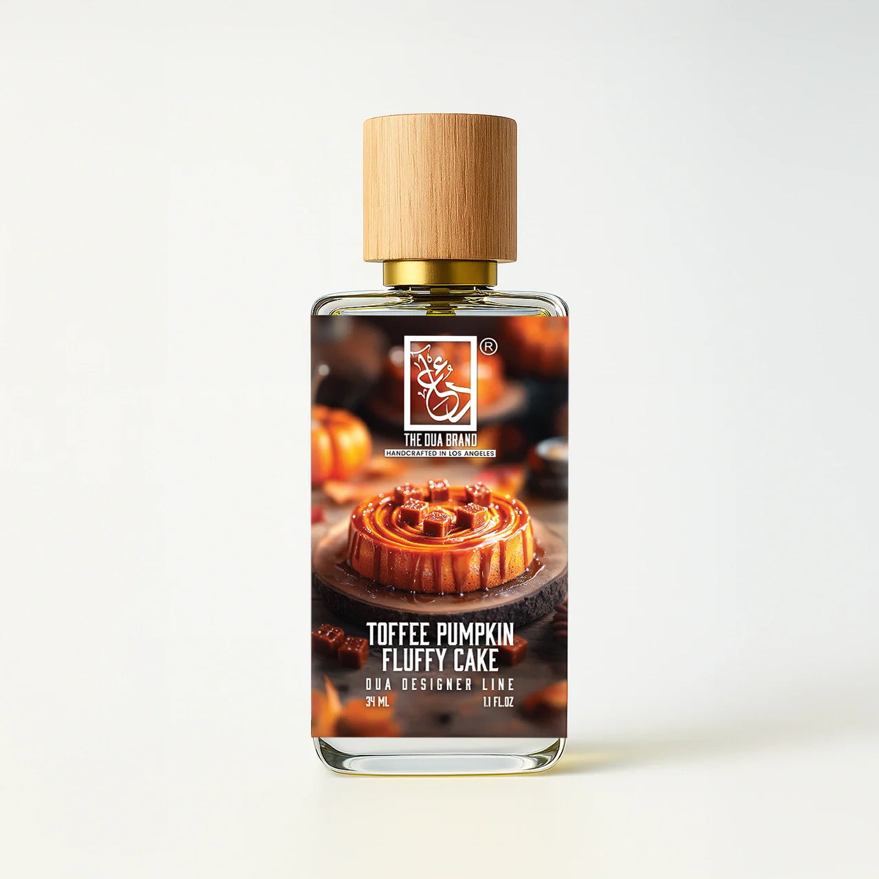 Toffee Pumpkin Fluffy Cake