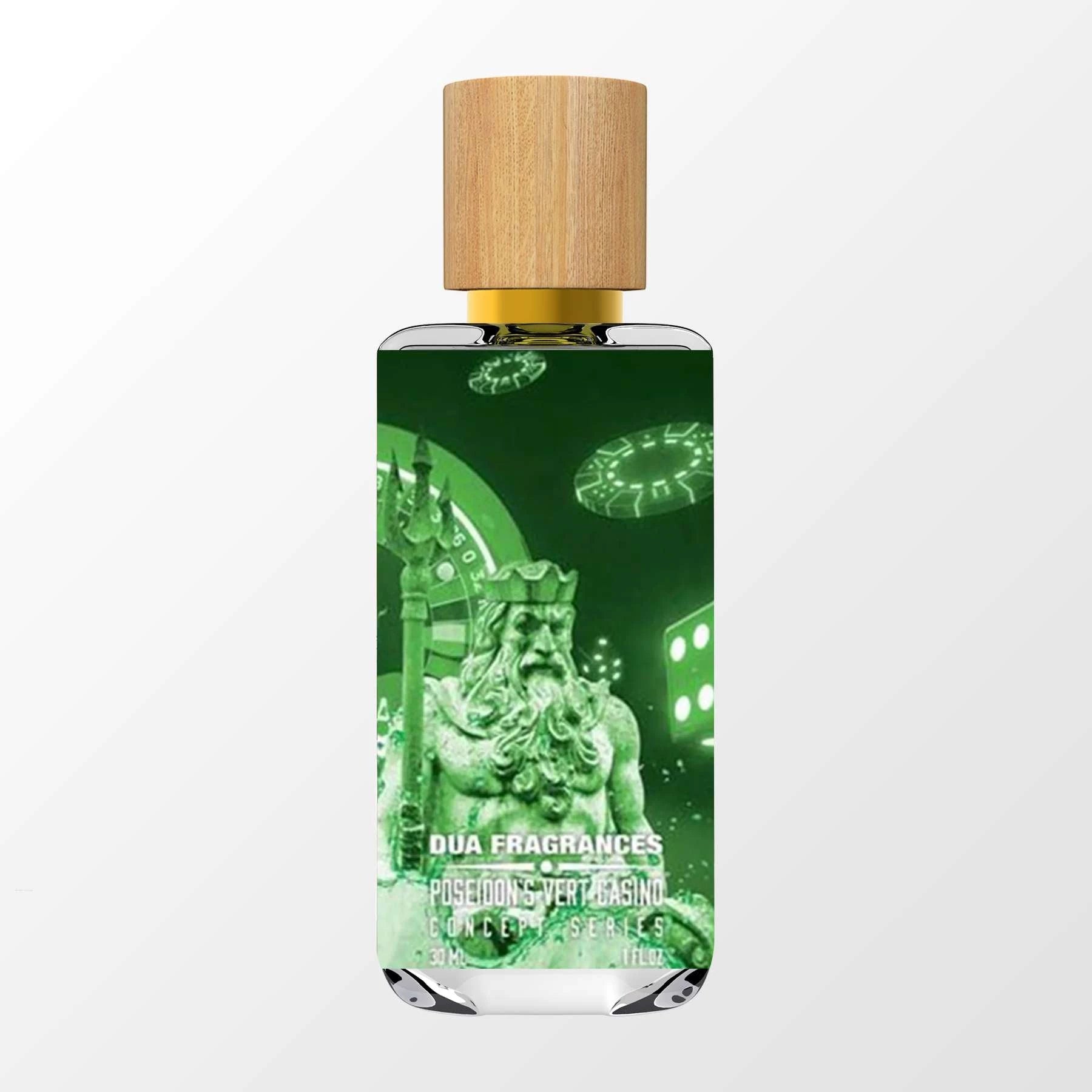 Poseidon's Vert Casino - DUA FRAGRANCES - Fruity Woody Musk - Masculine  Unisex Perfume - 34ml/1.1 FL OZ - Extrait De Parfum